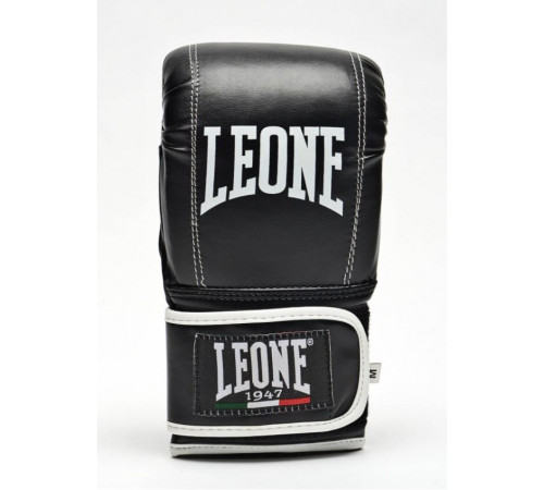 Рукавички боксерскі Leone Contact S, чорно-білі