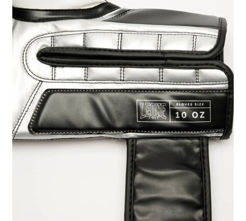 Рукавички боксерські з бинтами Leone GN208 ICONIC розмір 10 унцій, чорні