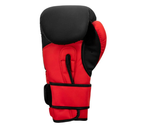 Рукавички боксерські з бинтами TITLE Boxing Guts and Glory розмір 12 унцій, чорно-червоні