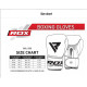 Рукавички боксерські RDX Pro Gel S5 10 унцій, чорно-білій