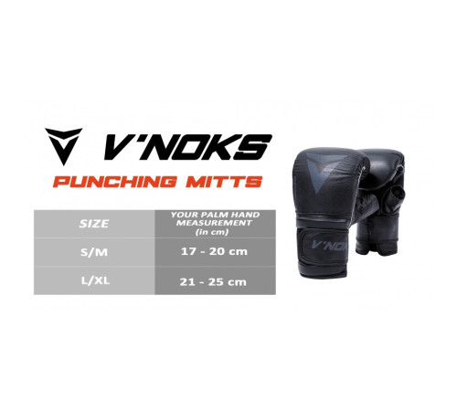 Рукавички боксерські VNoks Boxing Machine S/M, чорно-сині