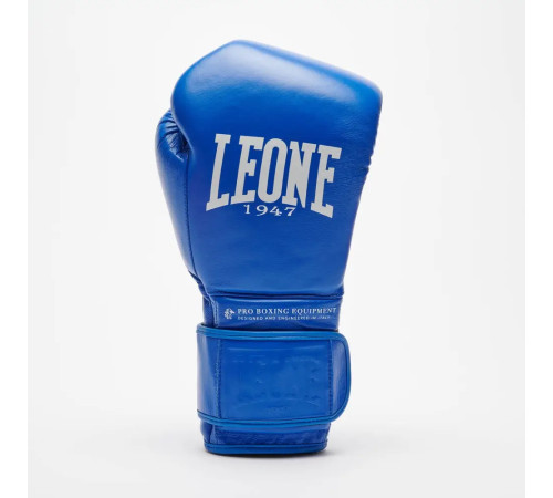 Рукавички боксерські з бинтами Leone GN111 THE GREATEST розмір 10 унцій, сині