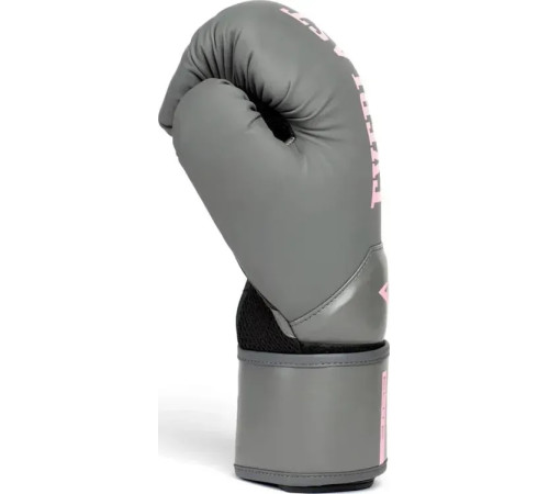 Боксерські рукавиці Everlast ELITE 2 BOXING GLOVES 14 унцій, сіро-рожевий