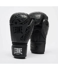 Рукавички боксерські Leone GN329 HAKA розмір 10 унцій, чорні