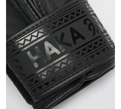 Рукавички боксерські Leone GN329 HAKA розмір 10 унцій, чорні