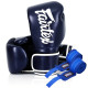 Рукавички боксерські з бинтами Fairtex BGV14 Blue 10 унцій