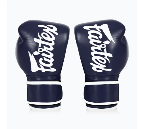 Рукавички боксерські з бинтами Fairtex BGV14 Blue 10 унцій