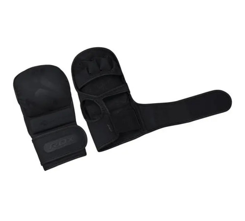 Рукавички греплінгові для ММА RDX T15 Noir Inner Matte розмір S, чорні