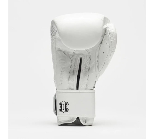 Рукавички боксерські з бинтами Leone GN111 THE GREATEST розмір 16 унцій, білі