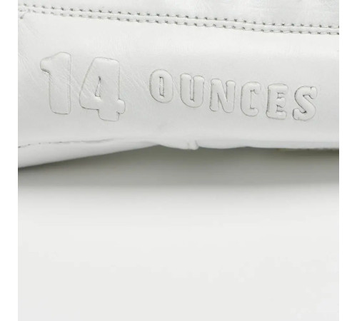 Рукавички боксерські з бинтами Leone GN111 THE GREATEST розмір 16 унцій, білі