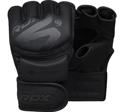 Тренувальні рукавиці для ММА RDX GRAPPLING GLOVES F15 розмір M, чорний