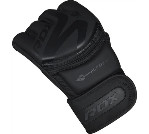Тренувальні рукавиці для ММА RDX GRAPPLING GLOVES F15 розмір M, чорний