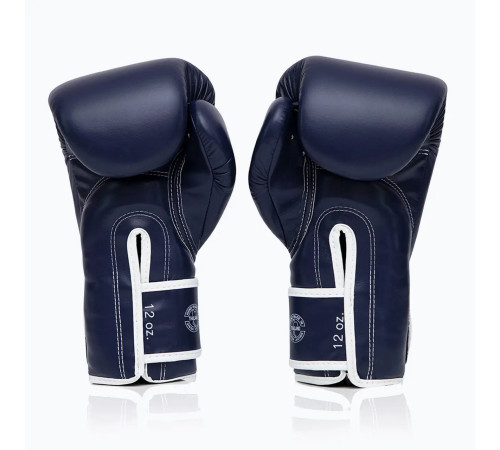 Рукавички боксерські з бинтами Fairtex BGV14 Blue 16 унцій