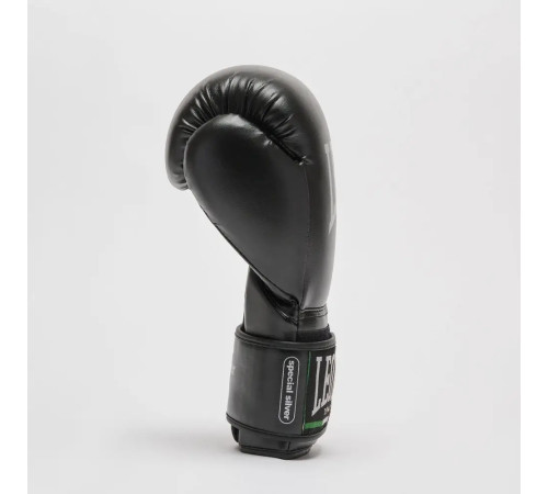 Рукавички боксерські з капою Leone GN383 THUNDER розмір 12 унцій, чорні