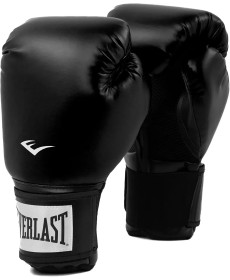 Боксерські рукавиці Everlast PROSTYLE 2 BOXING GLOVE 16 унцій, чорно-білі