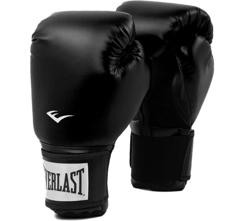 Боксерські рукавиці Everlast PROSTYLE 2 BOXING GLOVE 16 унцій, чорно-білі
