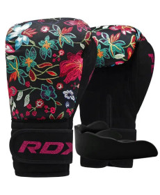 Рукавички боксерські з капою RDX FL-3 FLORAL розмір 8 унцій, чорні