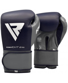 Рукавички боксерські RDX Leather Pro C4 Blue 10 ун.
