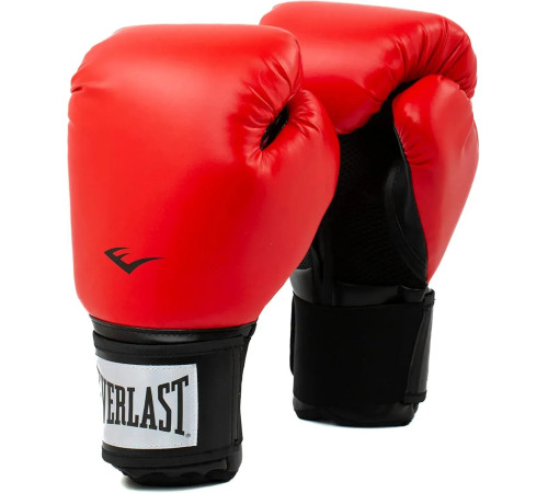 Боксерські рукавиці Everlast PROSTYLE 2 BOXING GLOVE 8 унцій, чорно-червоні