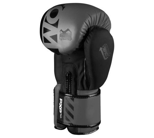 Рукавички боксерські з бинтами Phantom APEX розмір 12 унцій, сірі