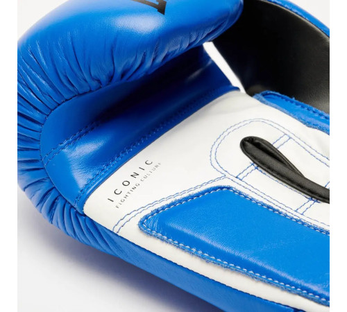 Рукавички боксерські з бинтами Leone GN208 ICONIC розмір 12 унцій, сині