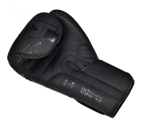 Рукавички боксерські RDX F6 12 унцій, чорні