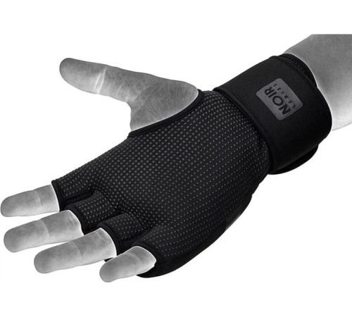 Тренувальні рукавиці для ММА RDX GRAPPLING GLOVES NEOPRENE T15 розмір XL, чорний