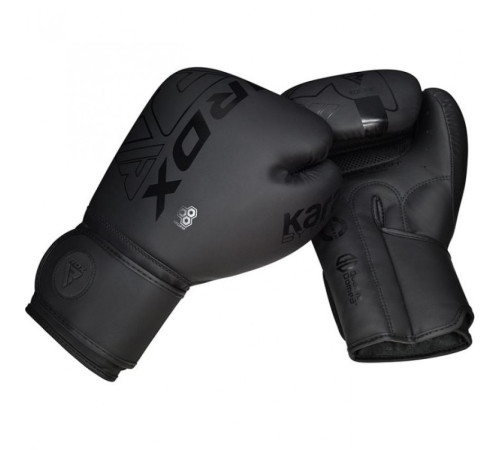Рукавички боксерські RDX F6 14 унцій, чорні