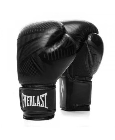 Боксерські рукавиці Everlast SPARK TRAINING GLOVES 14 унцій, чорно-біла