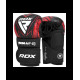 Боксерські рукавиці RDX GRAPPLING GLOVES SHOOTER IMMAF-1 розмір XL, чорно-червоні