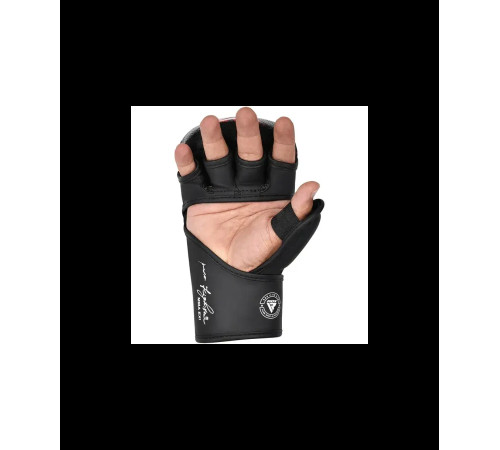 Боксерські рукавиці RDX GRAPPLING GLOVES SHOOTER IMMAF-1 розмір XL, чорно-червоні