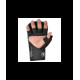 Боксерські рукавиці RDX GRAPPLING GLOVES SHOOTER IMMAF-1 розмір XL, чорно-червоні