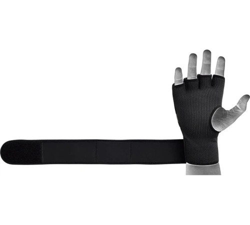 Тренувальні рукавиці для ММА RDX GRAPPLING GLOVES NEOPRENE T15 розмір S, чорний