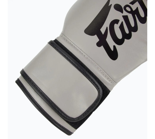 Рукавички боксерські з бинтами Fairtex BGV14 Grey 10 унцій