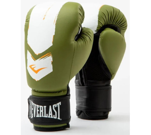 Боксерські рукавиці Everlast PROSPECT 2 BOXING GLOVE 8 унцій, чорно-зелені