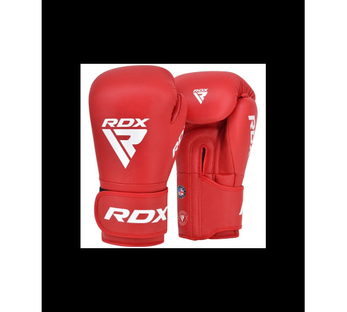 Боксерські рукавиці RDX BOXING GLOVES AS1 10 унцій, червоно-білий