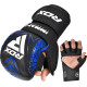 Боксерські рукавиці RDX GRAPPLING GLOVES SHOOTER IMMAF-1 розмір XL, чорно-сині