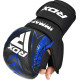 Боксерські рукавиці RDX GRAPPLING GLOVES SHOOTER IMMAF-1 розмір XL, чорно-сині