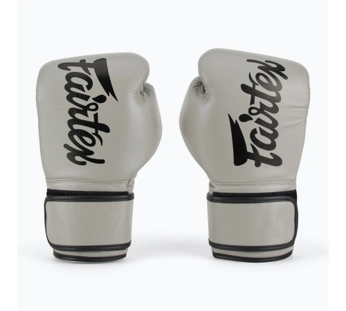 Рукавички боксерські з бинтами Fairtex BGV14 Grey 12 унцій