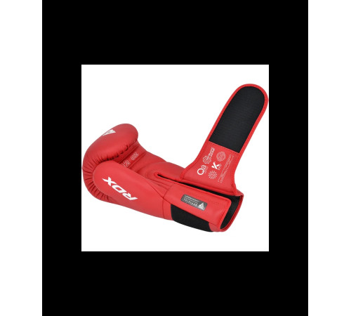 Боксерські рукавиці RDX BOXING GLOVES AS2 12 унцій, червоно-білий