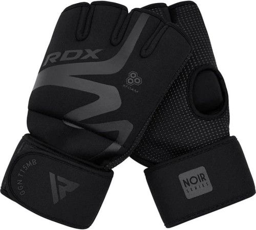 Тренувальні рукавиці для ММА RDX GRAPPLING GLOVES NEOPRENE T15 розмір L, чорний