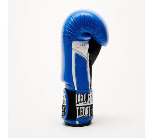 Рукавички боксерські з бинтами Leone GN208 ICONIC розмір 14 унцій, сині