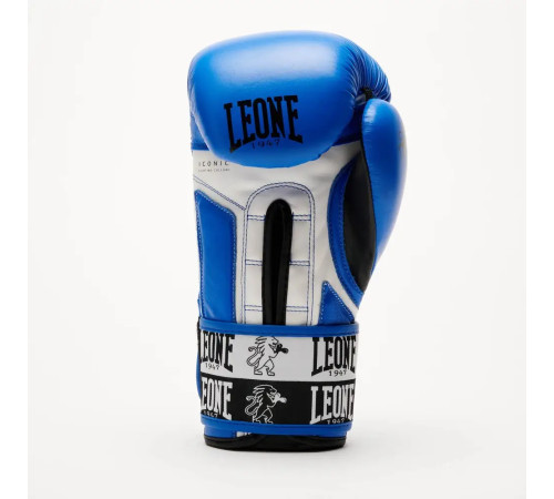 Рукавички боксерські з бинтами Leone GN208 ICONIC розмір 14 унцій, сині