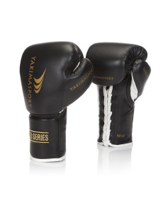 Рукавички боксерські Yakimasport TIGER BLACK L розмір 10 унцій, чорні