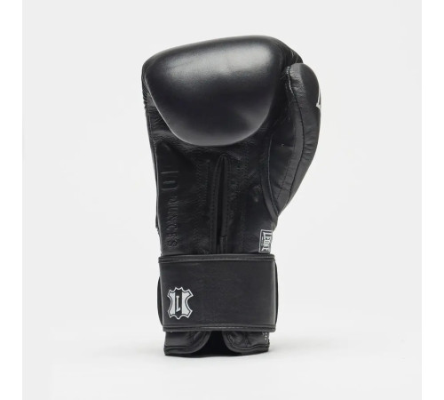 Рукавички боксерські з бинтами Leone GN111 THE GREATEST розмір 18 унцій, чорні