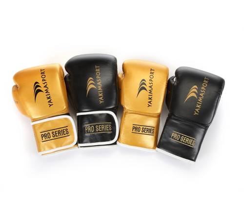 Рукавички боксерські Yakimasport TIGER BLACK V розмір 10 унцій, чорні