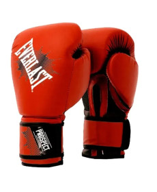 Боксерські рукавиці дитячі Everlast PROSPECT GLOVES 8 унцій, чорно-червоні
