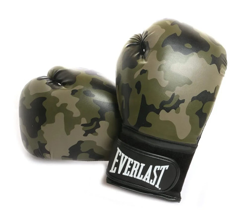 Боксерські рукавиці Everlast SPARK TRAINING GLOVE 16 унцій, камуфляж