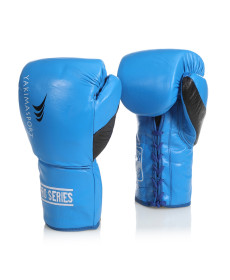 Рукавички боксерські Yakimasport WOLF L розмір 10 унцій, блакитні
