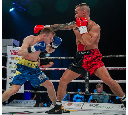 Рукавички боксерські Yakimasport WOLF L розмір 10 унцій, червоні